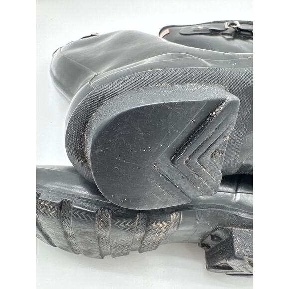 Hunter Original Women's Tall Rain Boots - Black 16’~USA SIZE 7M/8F - Picture 7 of 8